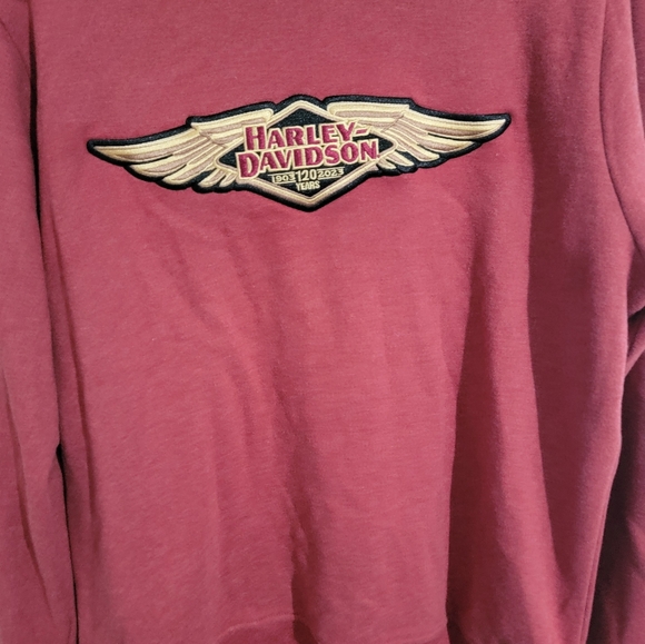 Womens Harley-Davidson 120th anniversary zip hoodie - Picture 6 of 6